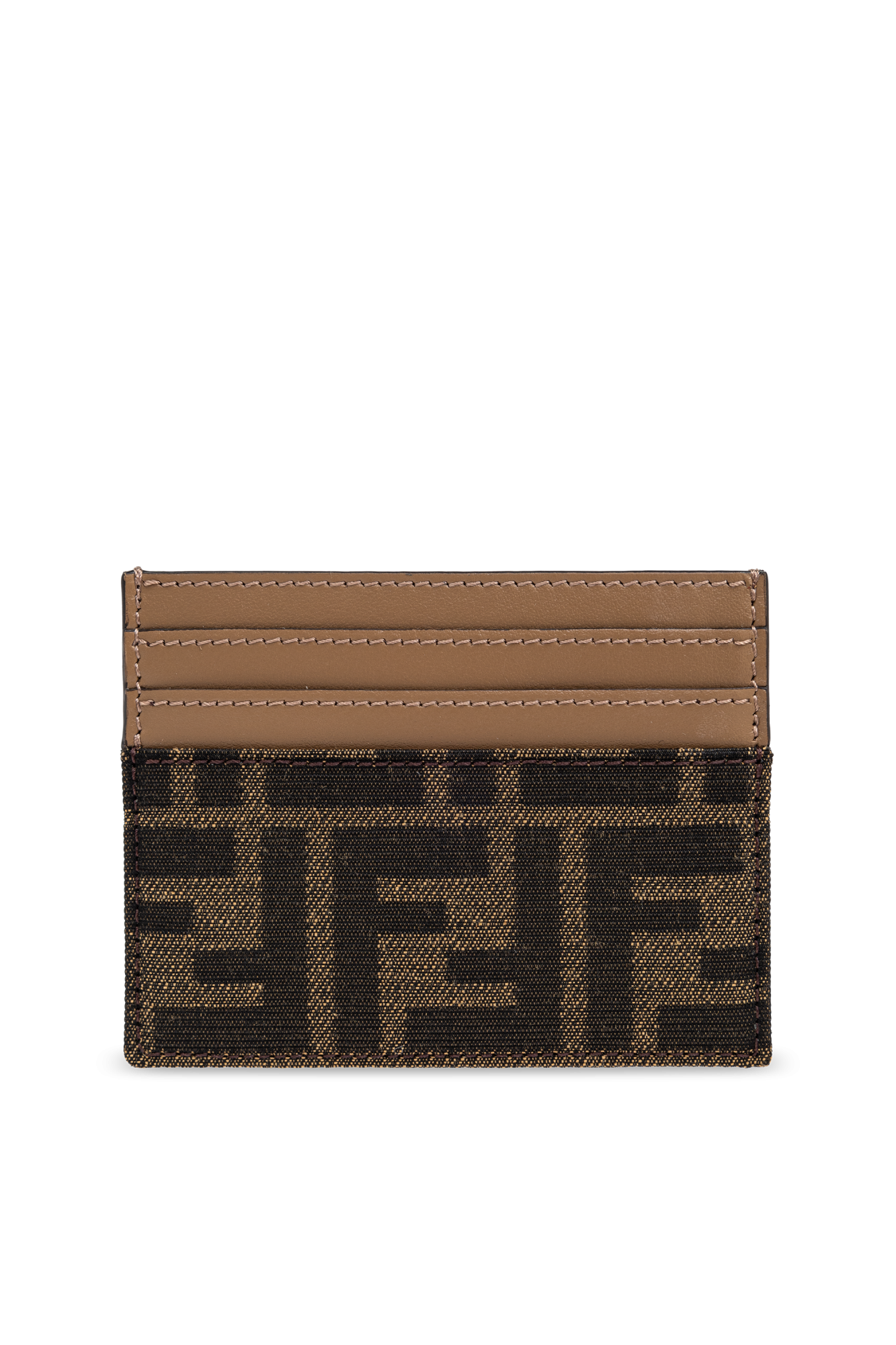 Brown Card Holder Fendi Vitkac Italy